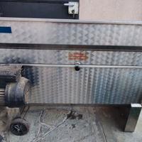 Pigiatrice diraspatrice con pompa in acciaio inox