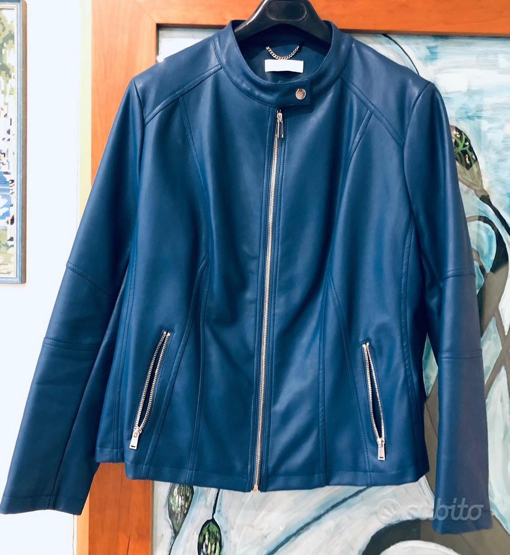 Giubbino donna in ecopelle Fiorella Rubino tg.54 Abbigliamento e Accessori In vendita a Bari