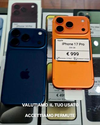 IPHONE 17 PRO 256GB ARANCIO 