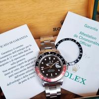 ROLEX GMT MASTER II 16710 COKE + NERO 2003 