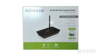 Netgear D500 Modem Router ADSL2+ N150 WiFi