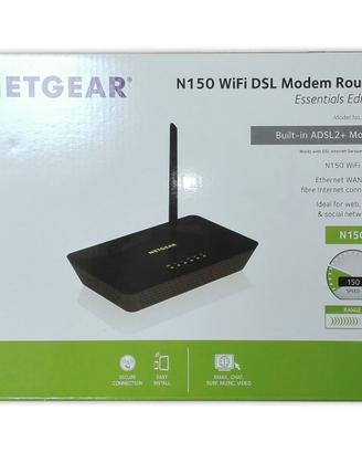 Netgear D500 Modem Router ADSL2+ N150 WiFi
