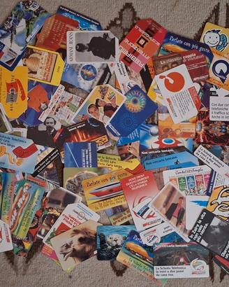 LOTTO 100 SCHEDE TELEFONICHE - IN LIRE