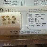 Diamanti per totale 1,04 carati