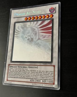 Carta Yu Gi Oh Drago Ali Nere Ghost rara