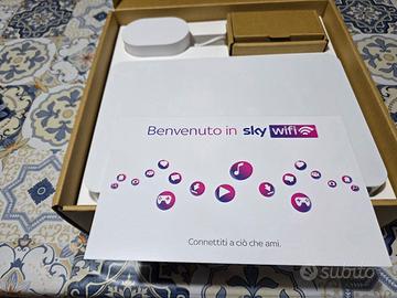 Modem Router Sky WiFi 6 Hub SR213 FTTH Fibra Dual