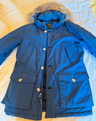 parka Woolrich originale 12 anni blu