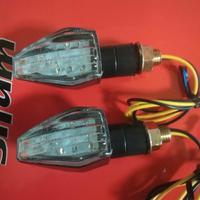 FRECCE MOTO CLI7014 TRIANGOLARE 12 LED OMOLOGATE