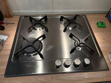 Piano cottura 4 fuochi Whirpool iXelium