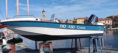 RIO 450 CROSS + YAMAHA 25cv TOP 700 - EURO 3500