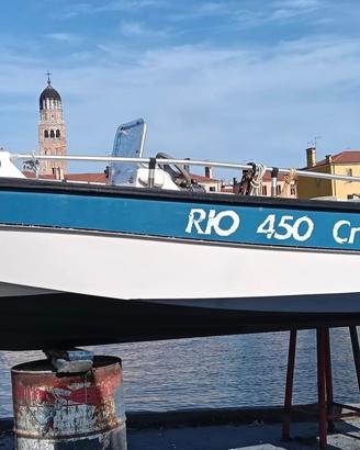 RIO 450 CROSS + YAMAHA 25cv TOP 700 - EURO 3500