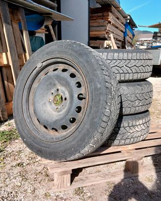 cerchi e gomme Fiat panda cross 4x4