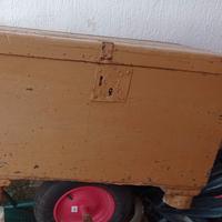 Baule in legno vintage.