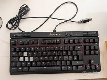 Tastiera meccanica Corsair k63 rgb