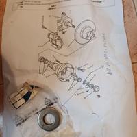 Disco freno mozzo ruota  Ford transit 1985-1991