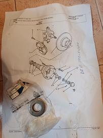 Disco freno mozzo ruota  Ford transit 1985-1991