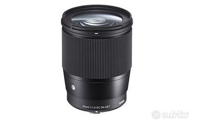 Sigma 16 f/1.4 DC DN Contemporary (Canon RF)