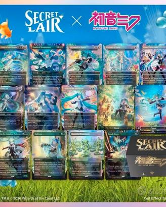 Magic Secret Lair Commander Deck Hatsune Miku