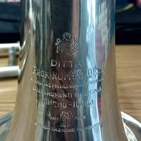 Trombone Orsi a coulisse argentato
