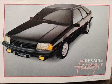 Brochure Renault Fuego anno 1985
