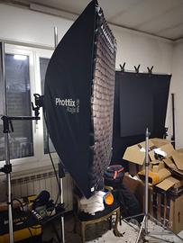 Softbox Rettangolare Phottix Raja 80x120 Rapido