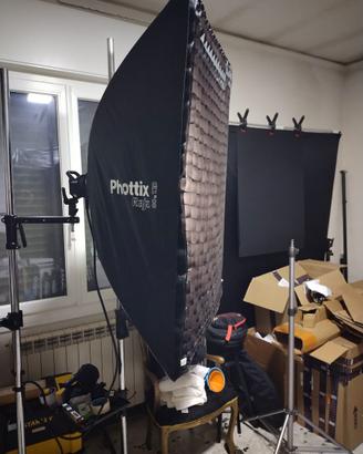 Softbox Rettangolare Phottix Raja 80x120 Rapido