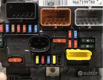 Citroen Peugeot Scatola Fusibili bms9667199780