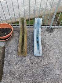 porta bici in cemento 