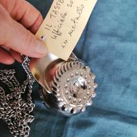 il Taste-Vin ufficiale Solelier metallo argentato 