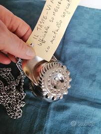 il Taste-Vin ufficiale Solelier metallo argentato 