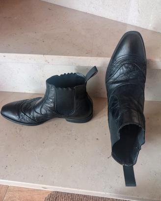 stivaletti in pelle 39 uomo 