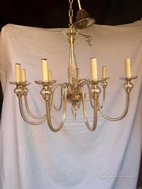 lampadario murano vetreria de majo