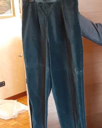 Pantaloni in velluto neri