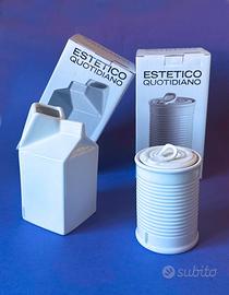 Zuccheriera e Lattiera porcellana Seletti design