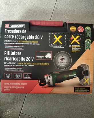 Set Fresatrice Rifilatore Parkside nuovo Sigillatp