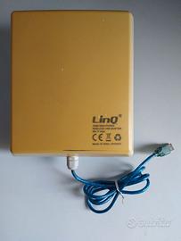 Antenna wifi LinQ da esterni Pannello 36DBI ponte