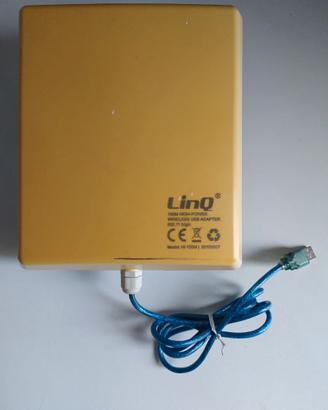 Antenna wifi LinQ da esterni Pannello 36DBI ponte