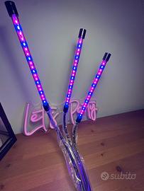 Lampada LED RGB flessibile 3 bracci funzionanti