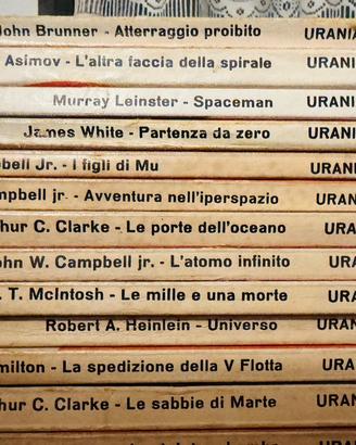 Urania Classici d'Epoca 60 volumi (n. tra 330-960)