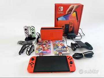 Nintendo Switch - Modello OLED edizione RED Mario