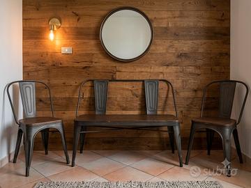 divano e sedie  stile industrial Torix