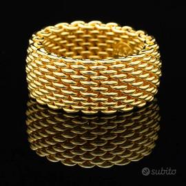 ANELLO TIFFANY & CO. SOMERSET IN ORO GIALLO 18KT