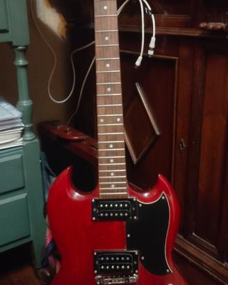 Chitarra Eko, modello diavoletto anni 90