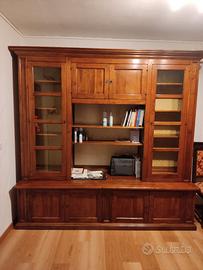 libreria in legno 