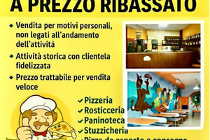 Rosticceria, pizzeria, paninoteca