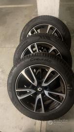 gomme con cerchi Renault, come nuovi