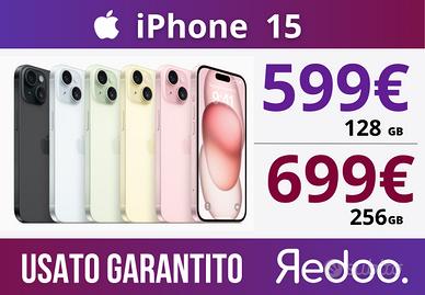 iPhone 15 - Ritiro usato Garan 1 Anno