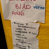 Blocco vestiti bambino 8/10 anni