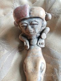 pipa artesanal precolombiana inca maya