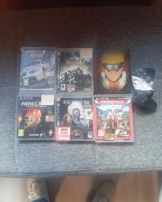 PS3  giochi e telecomando  per PS3  